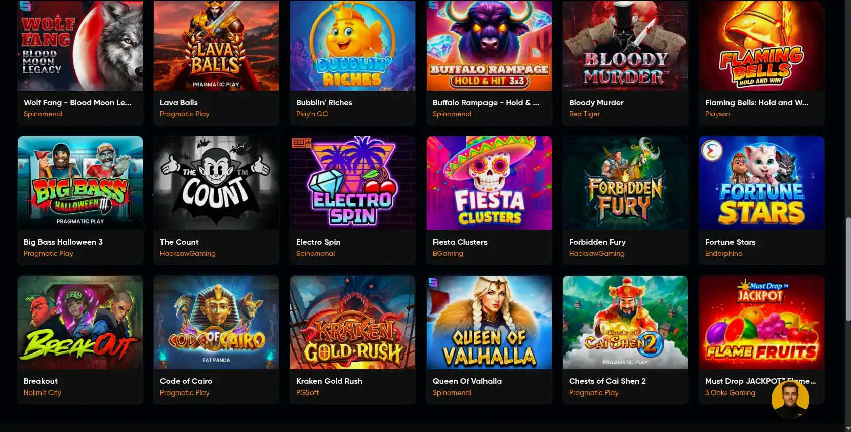 Игровой процесс в лайв-казино Гранд